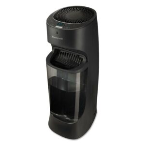 Honeywell Top Fill Tower Cool Mist Humidifier, 1.7 Gal, 9.8 w x 8.7 D X 24.7 H, Black
