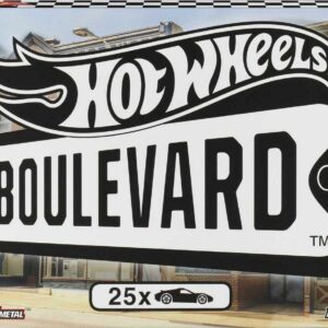 Hot Wheels Boulevard 25-Car Factory Set, 1:64 Scale Car & Truck Play Vehicles ( Exclusive)