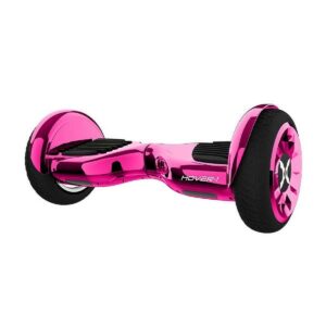 Hover-1 Titan UL Certified Electric Hoverboard with 10 In. Wheels, LED Lights, Bluetooth Speaker, and App Connectivity, Pink