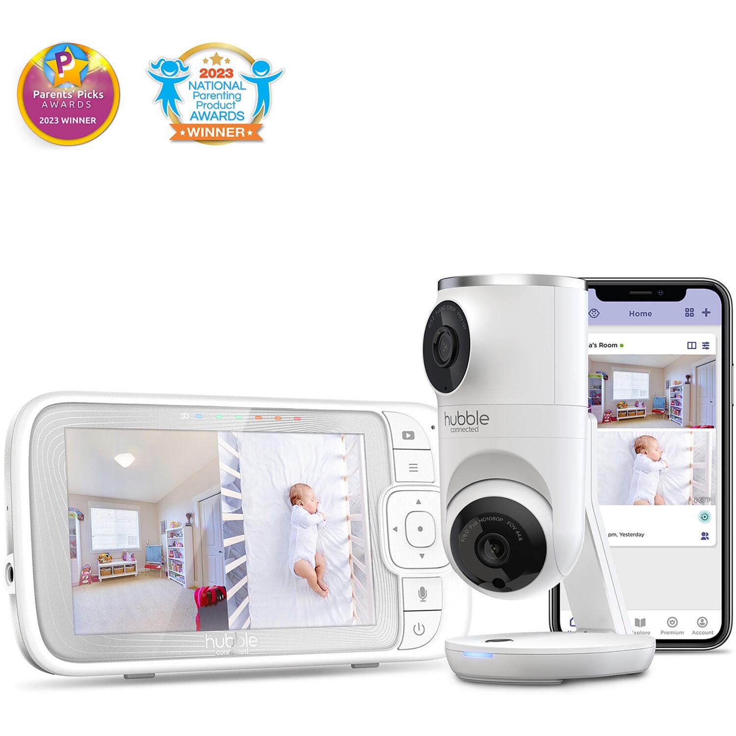 Hubble Nursery Pal Dual Vision Smart Wi-Fi Enabled Baby Monitor with 5" Parent Unit Viewer - Image 7
