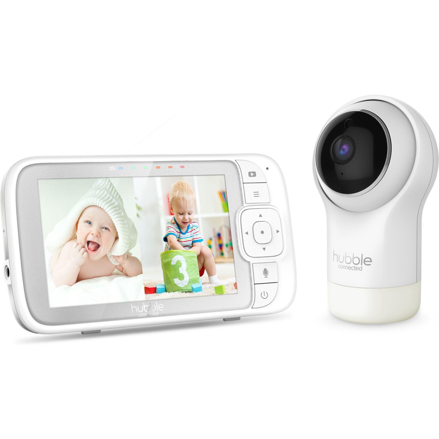 Hubble Nursery View Pro Twin Local Baby Monitor with Large 5-inch Parent Unit Viewer - Image 7