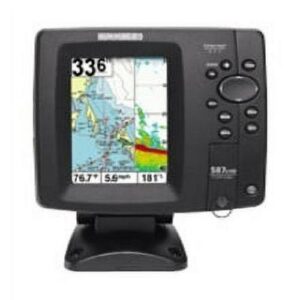 45" Humminbird 500 Series 587ci HD Combo GPS Fishfinder with Transducer and Sonar Features