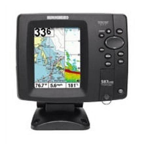 45" Humminbird 500 Series 587ci HD Combo GPS Fishfinder with Transducer and Sonar Features