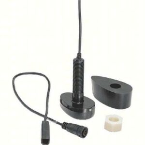 Humminbird 710279-1 XPTH 9 HW T - HELIX Dual Spectrum CHIRP w/ Temp Plastic Thru Hull Transducer
