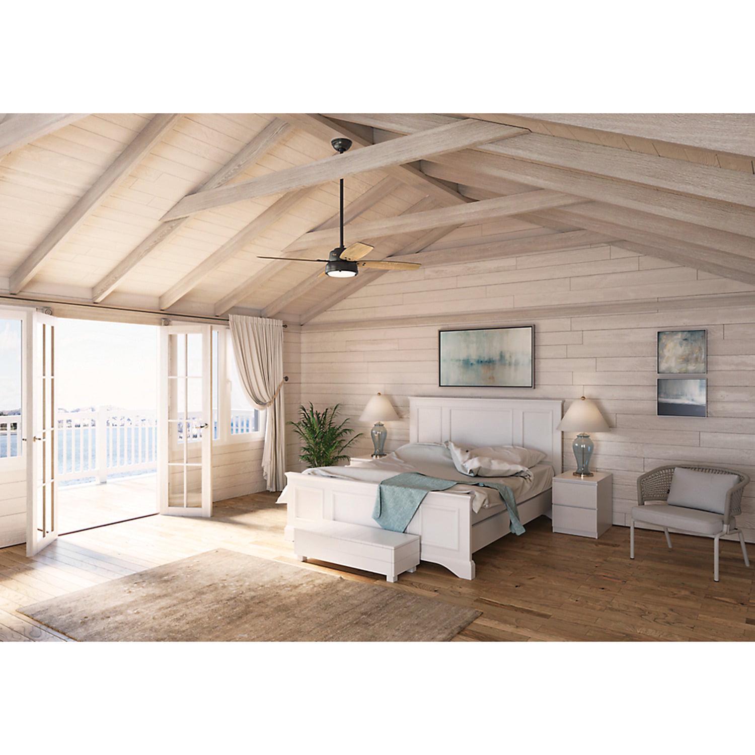 Hunter 52" Wingate Noble Bronze Ceiling Fan with Light Kit and Remote - Image 5