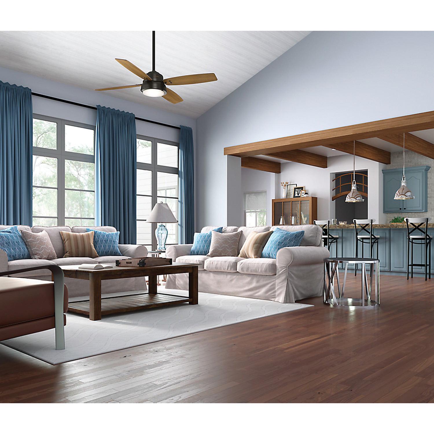 Hunter 52" Wingate Noble Bronze Ceiling Fan with Light Kit and Remote - Image 4