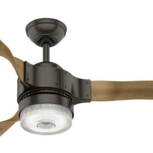 Hunter Fans - Apache 54 Inch WiFi Ceiling Fan with LED Light Kit and Handheld