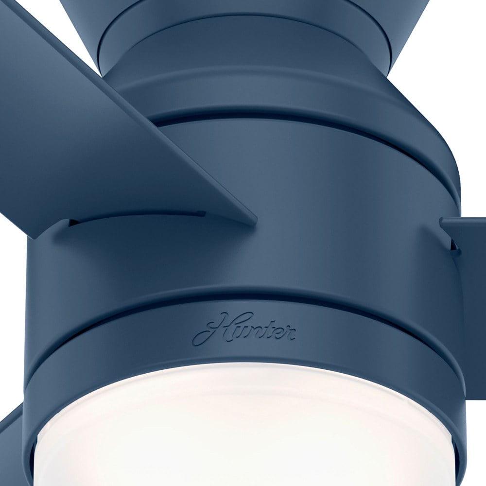 Hunter Fan Company Dublin 44" Ceiling Fan w/ Lights & Remote Control, White - Image 7