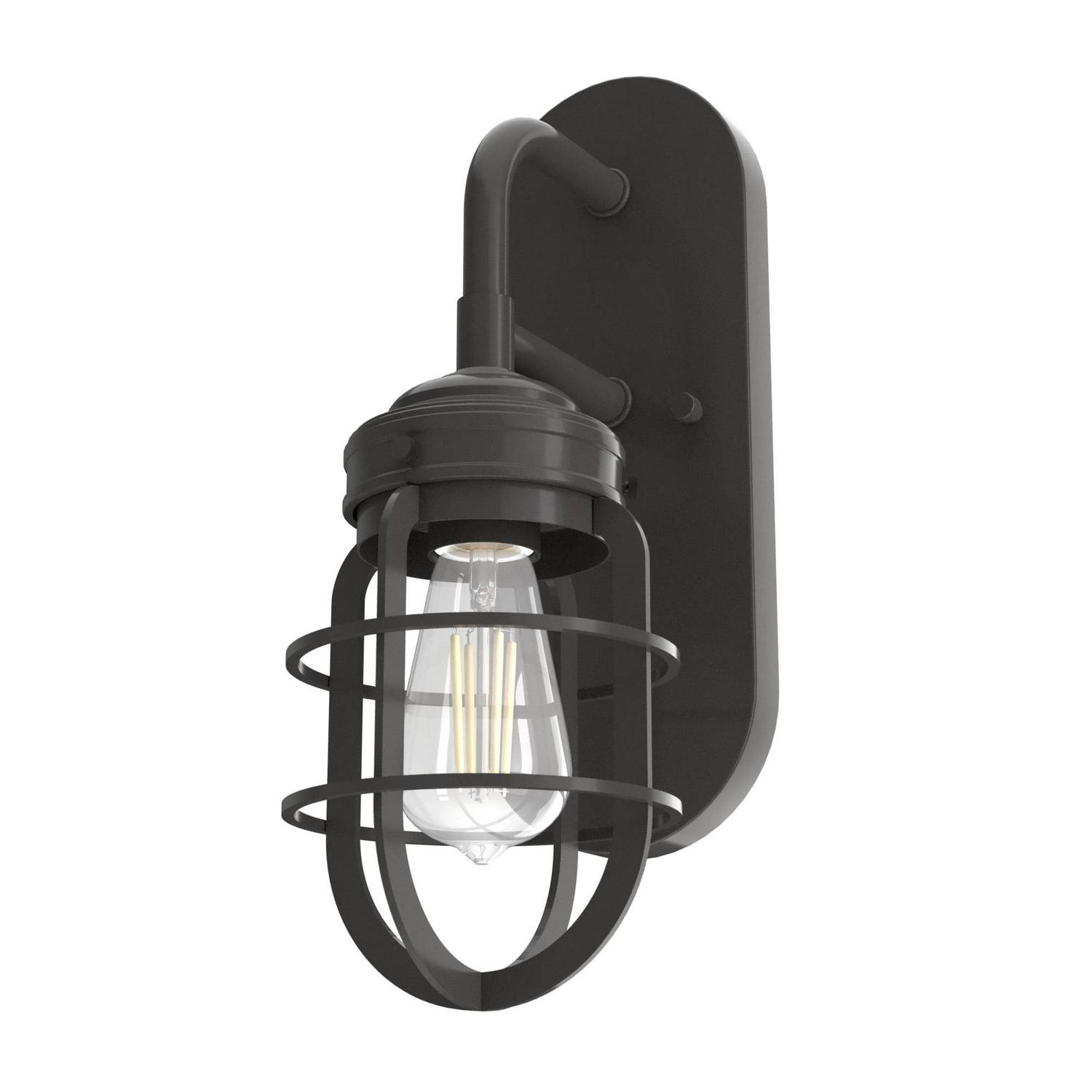 Hunter - Starklake 1-light Noble Bronze, Small Sconce Light, Dimmable, for Bedrooms, Kitchens, Dining, Living Rooms - 19040