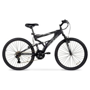 26" Hyper Bicycle Havoc Mountain Bike, 26" Wheels, Adults Ages 14+ Years, Black