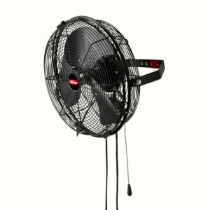 Hyper Tough 14 inch 3 Speeds Household Outdoor Wall Fan with Misting Kit