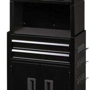 Hyper Tough 20-In 5-Drawer Rolling Tool Chest & Cabinet Combo with Riser