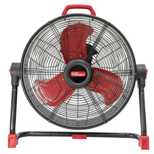 Hyper Tough New 20 inch Brushless DC Motor Drum Fan Black