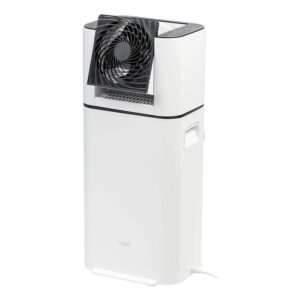 IRIS USA WOOZOO 920 Sq. Ft Dehumidifier with Air Circulator Fan, White