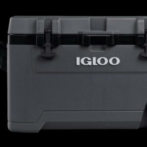 Igloo 72 QT Overland Ice Chest Cooler with Wheels, Gray