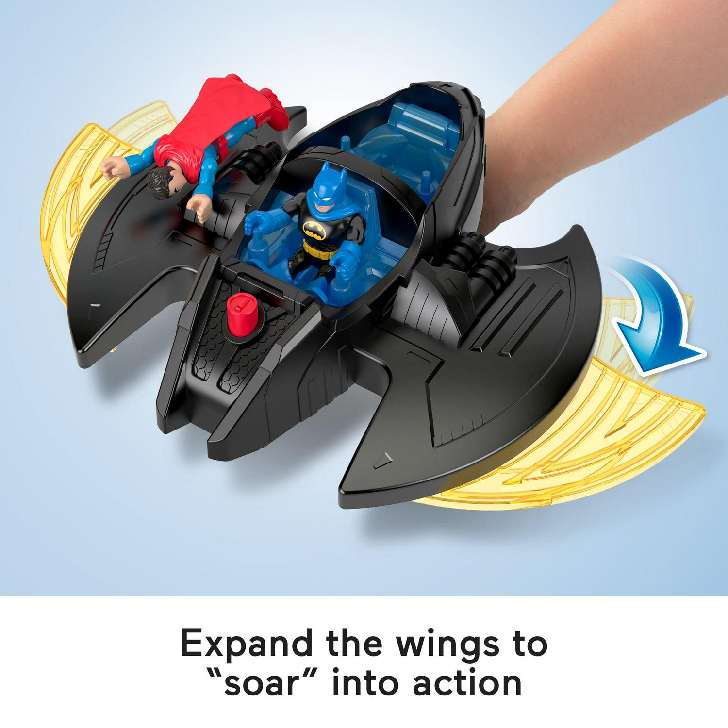 Imaginext DC Super Friends Ultimate Headquarters Playset with Batman Figure, 10 Piece Preschool Toy - Image 4