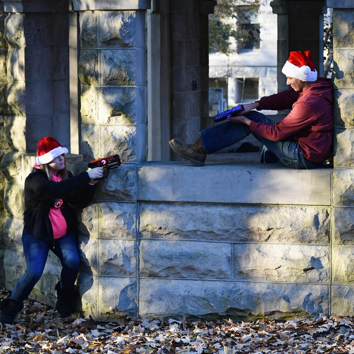 ArmoGear Infrared Laser Tag Set with Guns and Vests, Mega Pack Set of 4 - Image 6