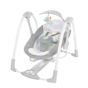 Ingenuity 2-in-1 Portable Baby Swing & Infant Seat with Vibrations, Music- Wimberly (Unisex)