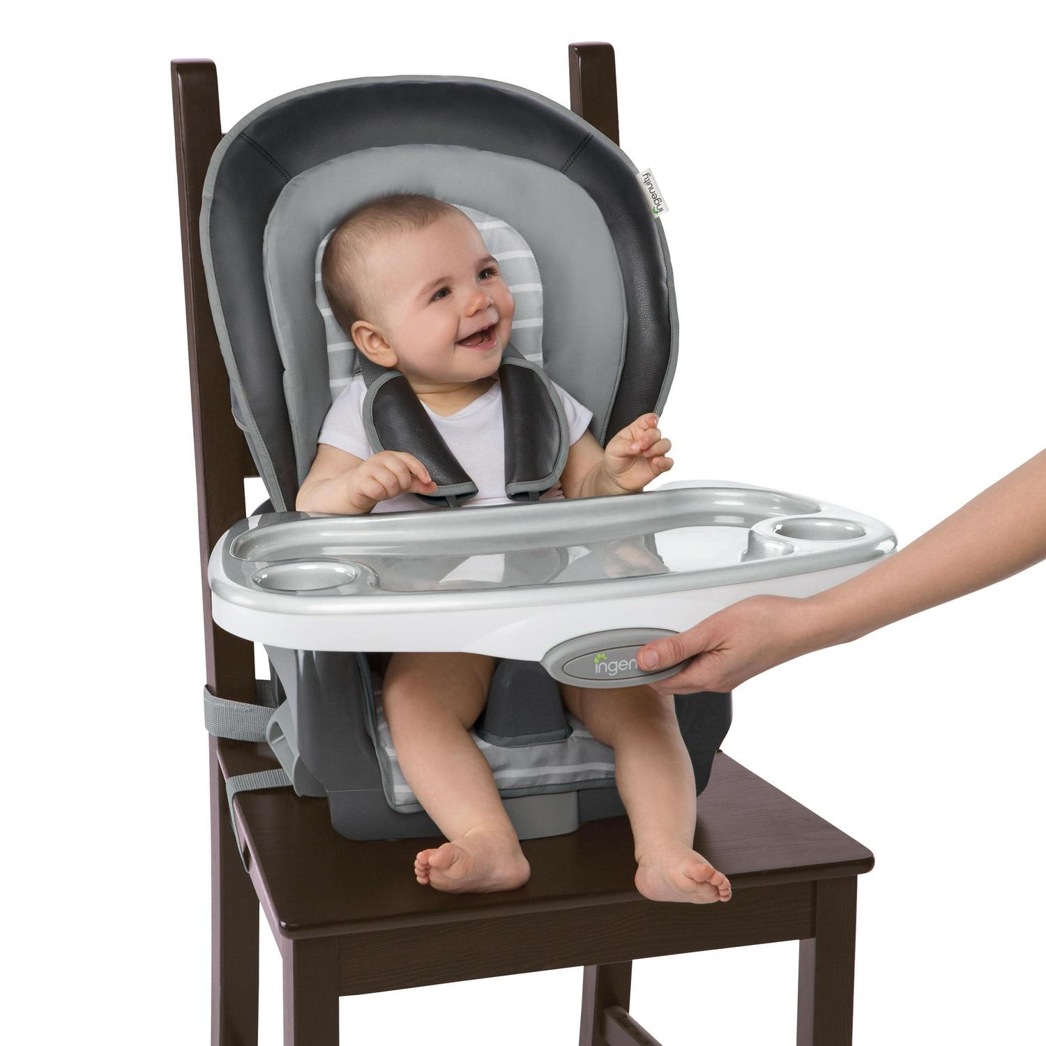 Ingenuity Boutique Collection 3-in-1 Wood High Chair - Bella Teddy - Image 8