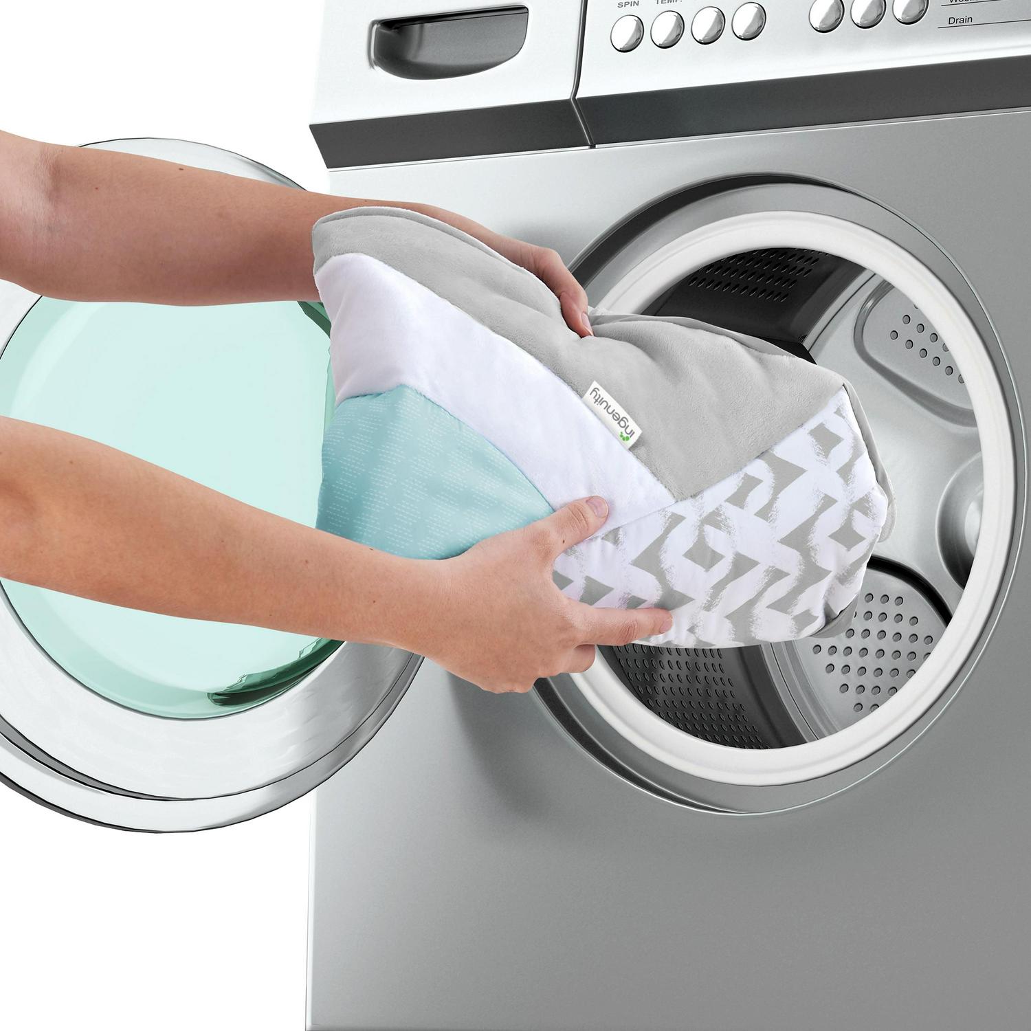 Ingenuity SimpleComfort Multi-Direction Compact Baby Swing with Vibrating Seat, For Infants, Unisex - Cassidy (Pink) - Image 12