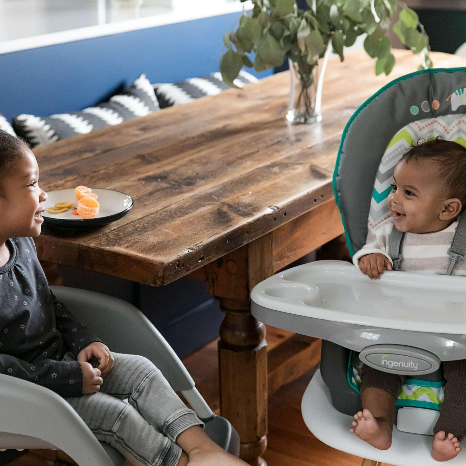 Ingenuity Trio 3-in-1 High Chair, Toddler Chair, and Booster, Ages 6 Months and Up, Unisex - Ridgedale - Image 9