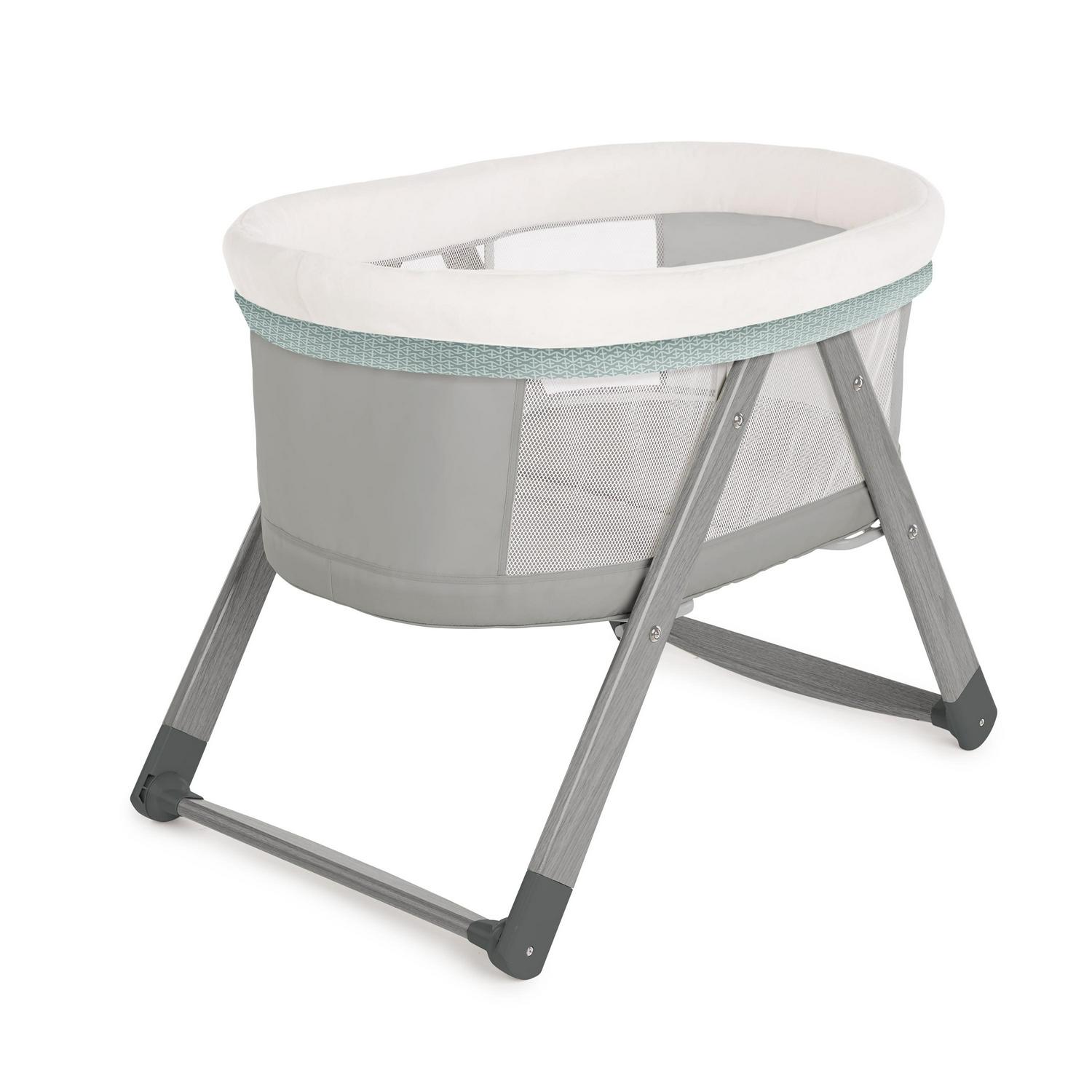 Ingenuity Wood Foldaway Rocking Baby Bassinet Classic - Wallace - Image 10