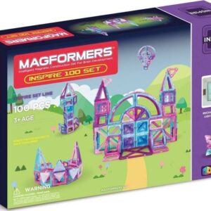 Inspire 100 Piece Magnetic Construction Set