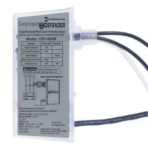 Intermatic CD1-024R Compressor Defender Protects Central Air Conditioner / Heat Pump Compressors and Circuit Boards