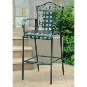 Set of 2 Mandalay Iron Bar Height Chair