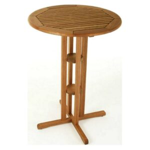 Highland Acacia Wood Bar-height Bistro Table