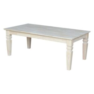 International Concepts Java Coffee Table Unfinished