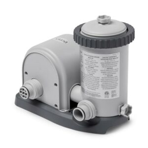 Intex Intex - 28635EG - Krystal Clear Above Ground Filter Pump 1500 gal. 18 in. H x 18.125 in. W x 18.125 in. L