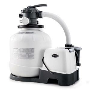 Intex Krystal Clear Sand Filter Pump & Saltwater System CG-26679EG, 110-120V with GFCI