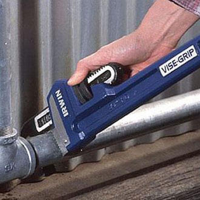 Vise Grip 48 in. Cast Iron Pipe Wrench with 6 in. Jaw Capaci - Image 2