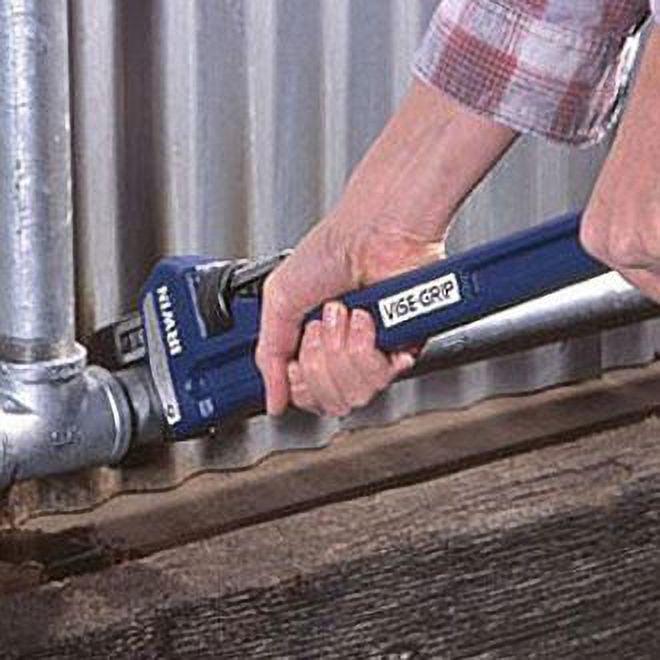 Vise Grip 48 in. Cast Iron Pipe Wrench with 6 in. Jaw Capaci - Image 5