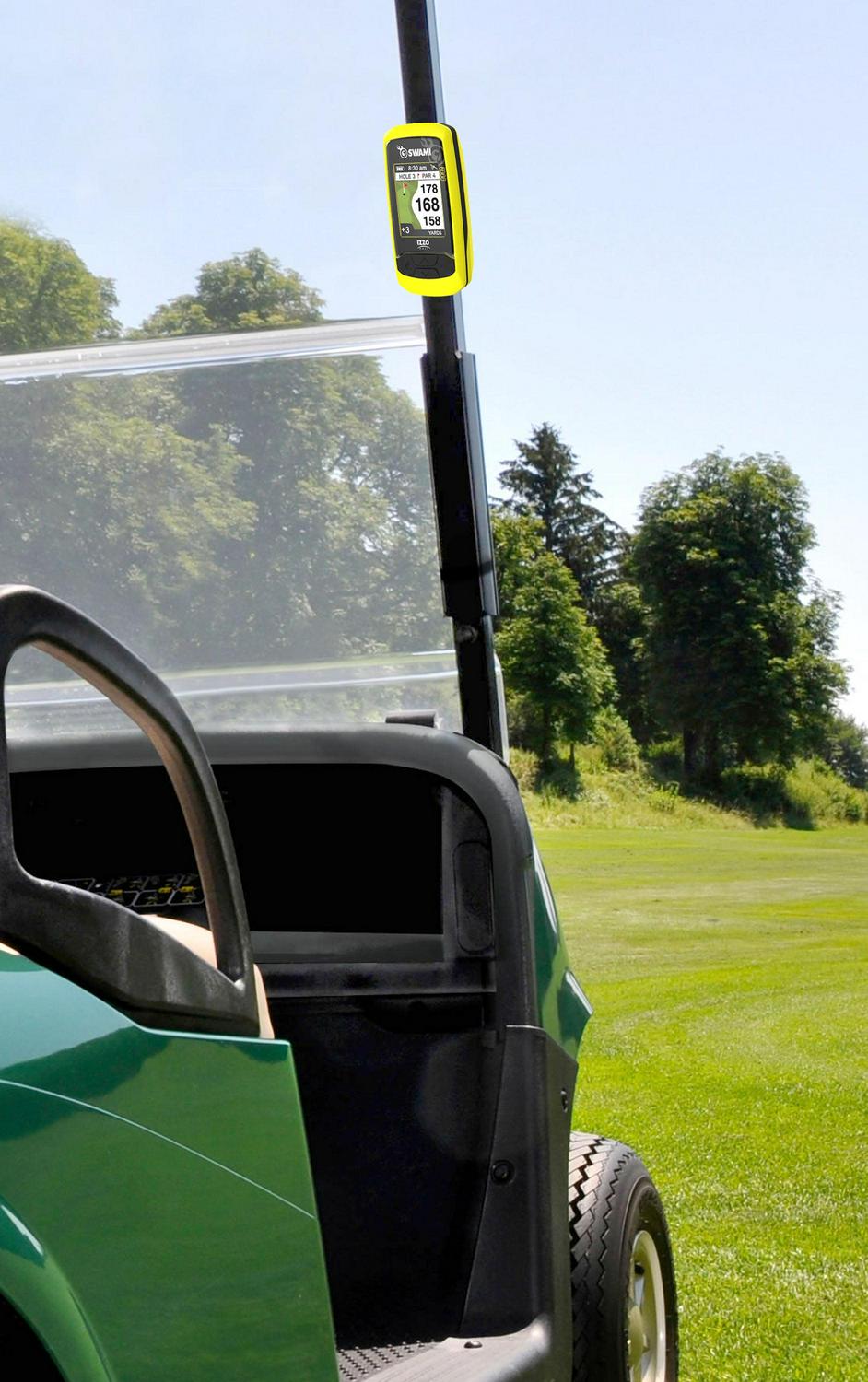 IZZO Swami 6000i Handheld Golf GPS Water-Resistant Color Display & Scorekeeper, Blue - Image 7