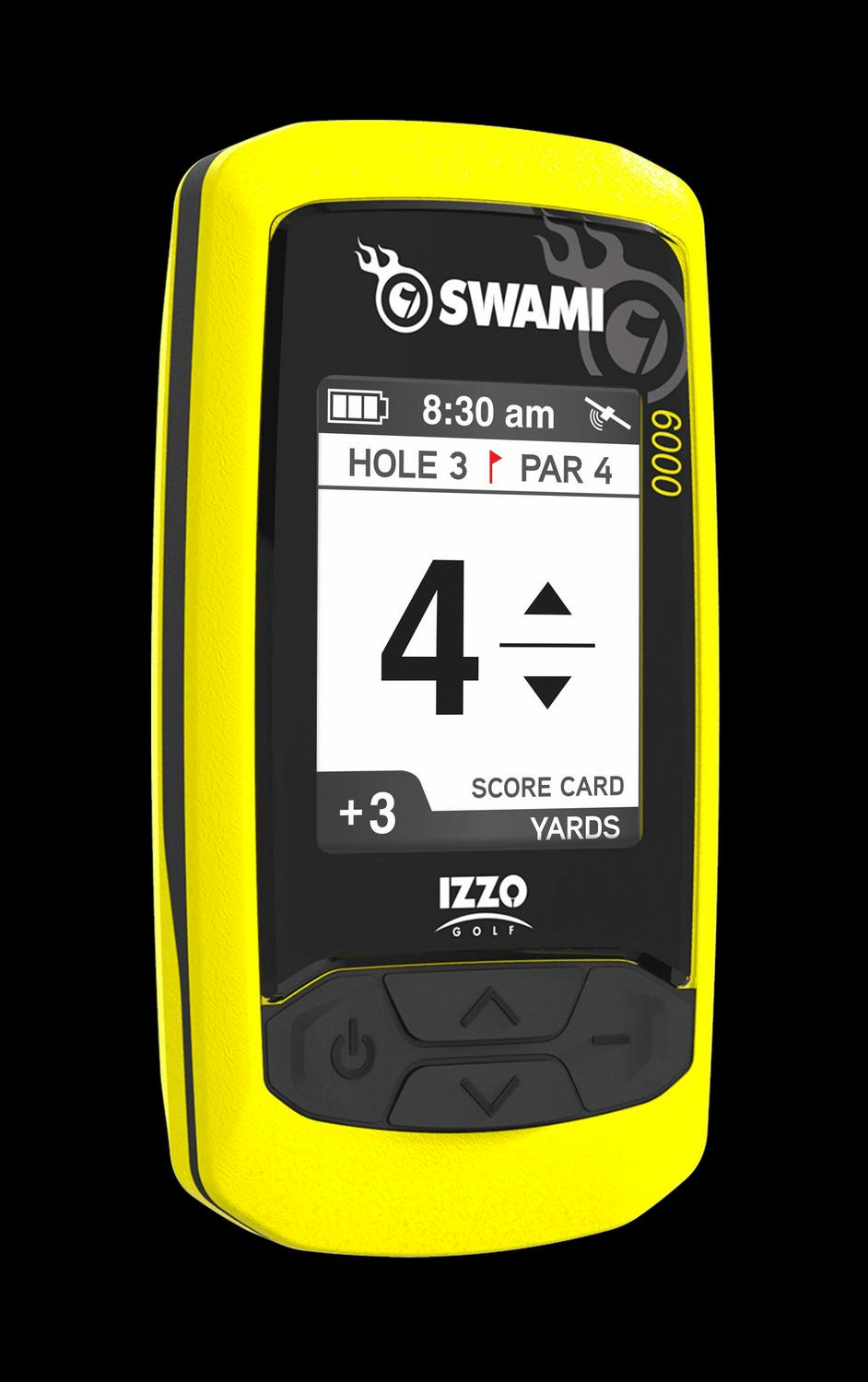 IZZO Swami 6000i Handheld Golf GPS Water-Resistant Color Display & Scorekeeper, Blue - Image 5