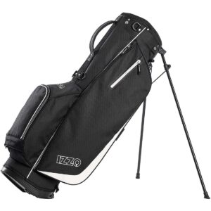 IZZO Golf Ultra-Lite Golf Stand Bag - Black, Only 3.2 lbs