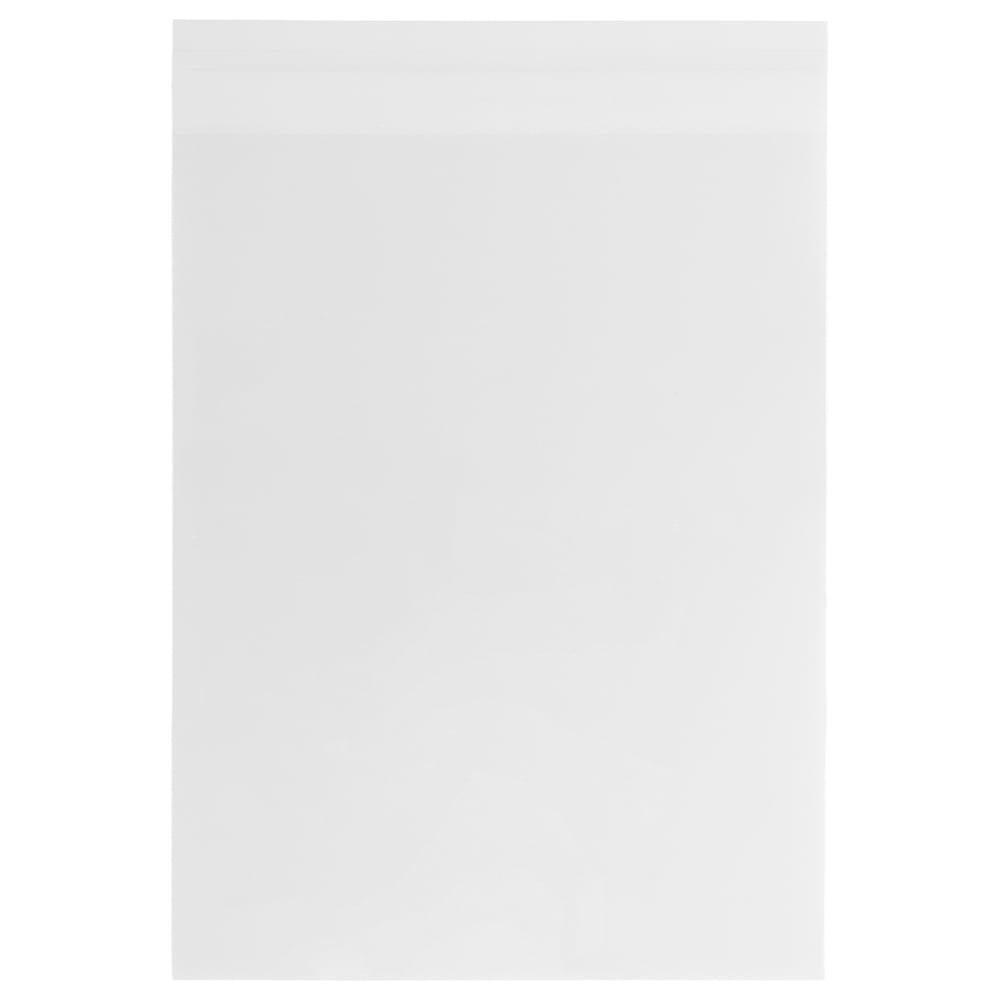 JAM Paper Cello Sleeves, 8 15/16 x 11 1/4, Clear, 1000/Carton, Peel & Seal - Image 3