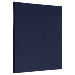JAM Paper Matte Paper, 8.5 x 11, 32lb, Navy Blue, 500/Pack