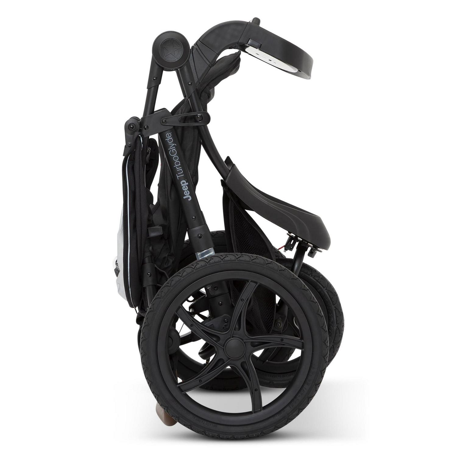 Jeep TurboGlyde Jogging Stroller by Delta Children, Black - Image 7