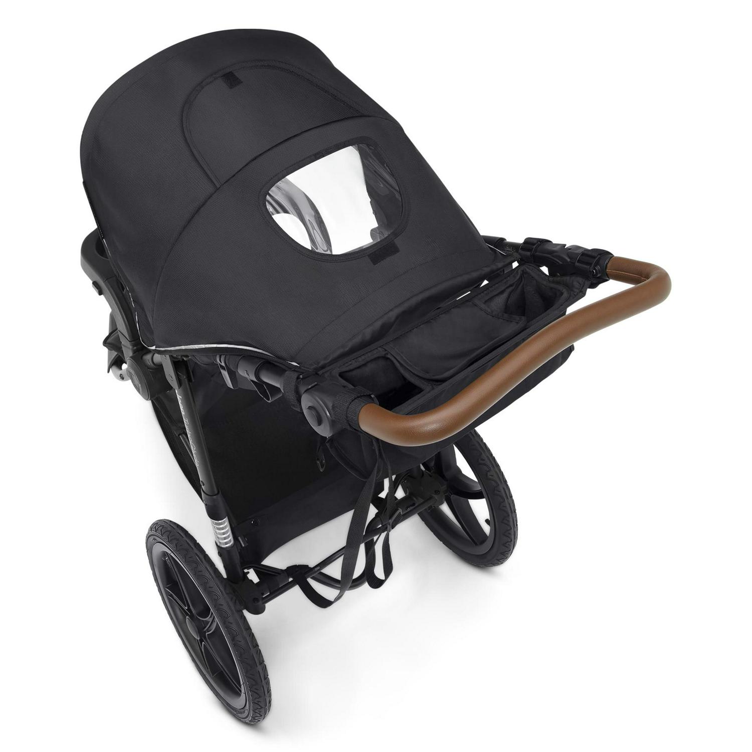 Jeep TurboGlyde Jogging Stroller by Delta Children, Black - Image 5