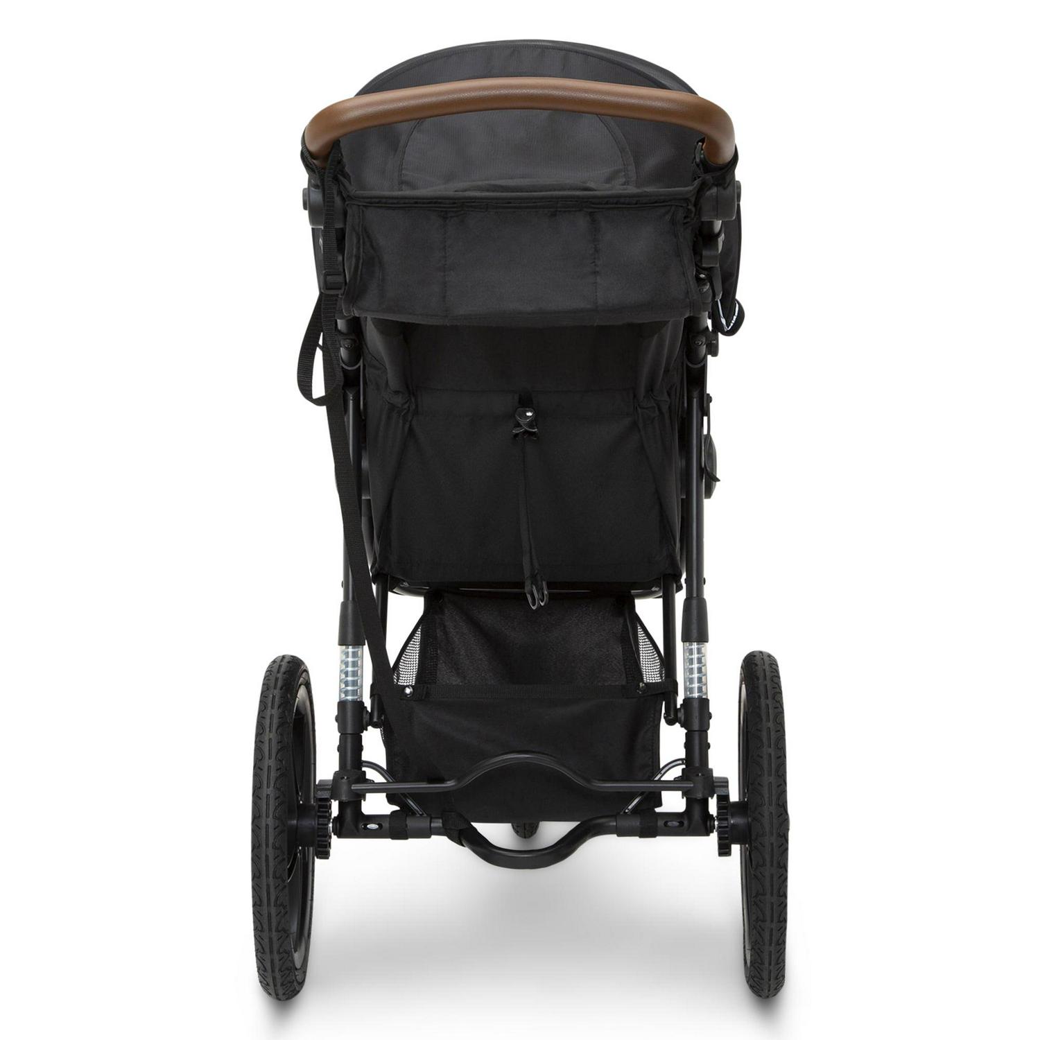 Jeep TurboGlyde Jogging Stroller by Delta Children, Black - Image 10