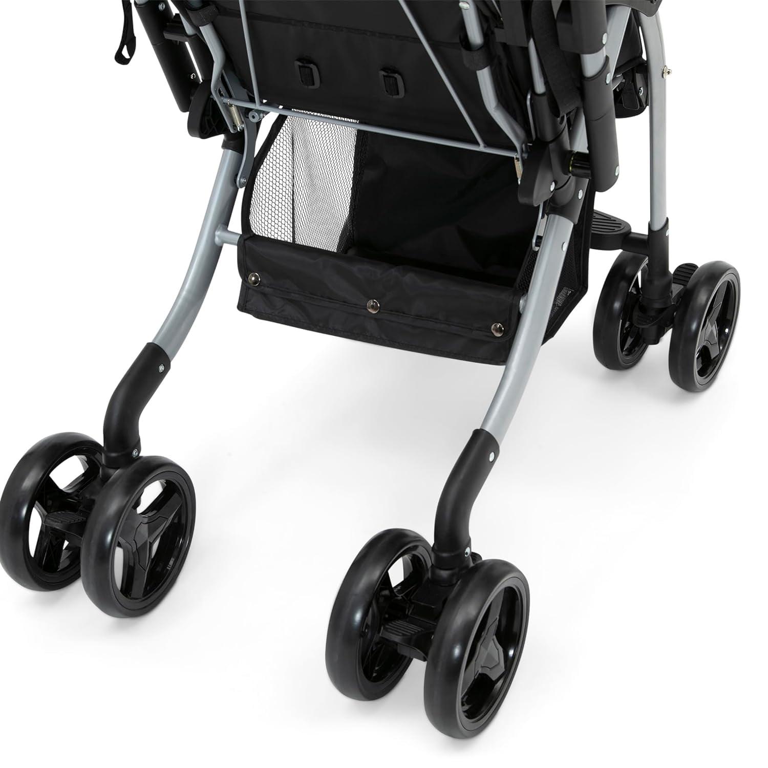Jeep Unlimited Reversible Handle Stroller, Grey Tweed - Image 3