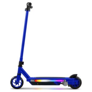 Jetson Child 9 mph Electric Scooter, 30.10 in * 6.30 in * 13.00 in Plastic and Rubber Blue, 20 lb