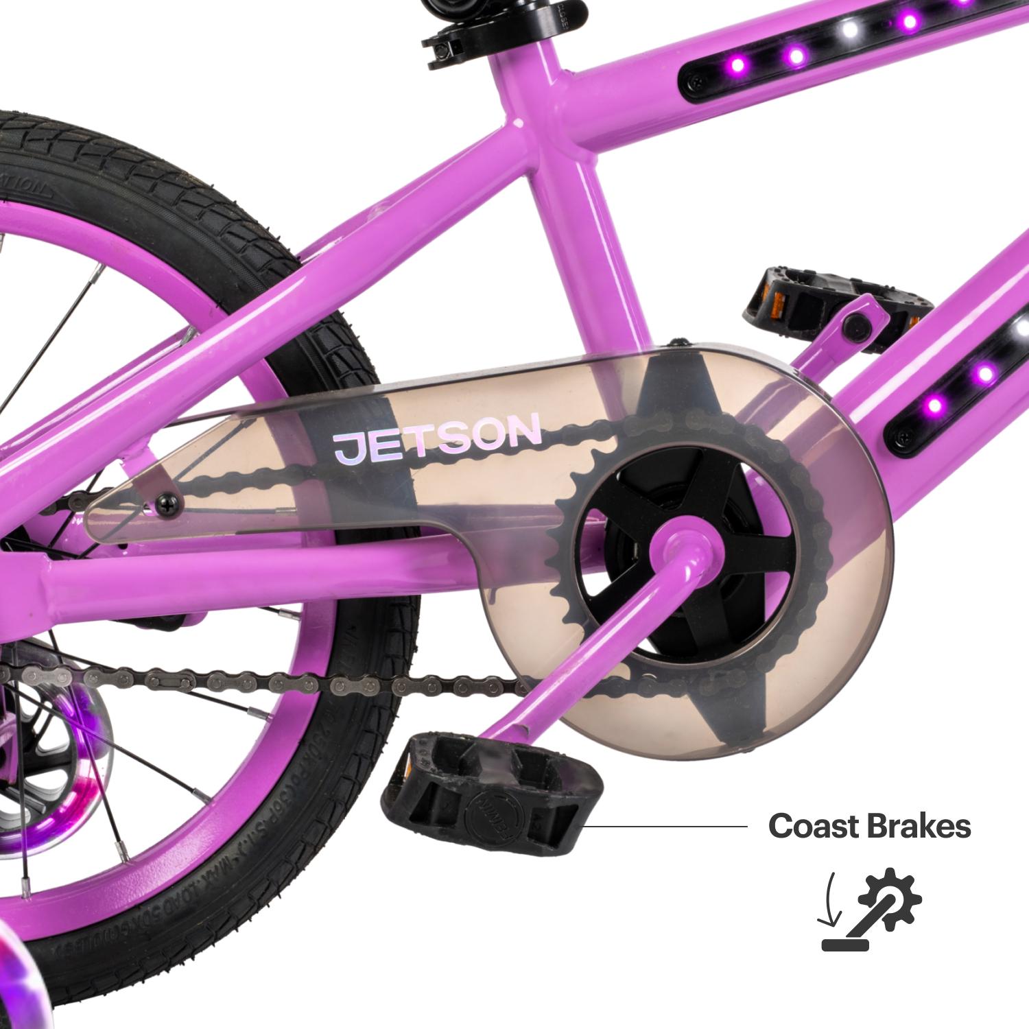 Jetson JLR M Light-Up Bike, Purple - Image 9