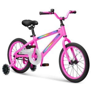 Jetson Light Rider 16, Kids’ Light-up Bike, Children Ages 3+, Pink