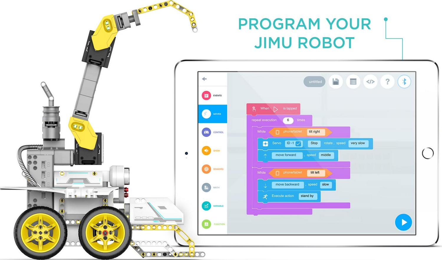 Jimu Robot BuilderBots Series: Overdrive Kit - Image 6