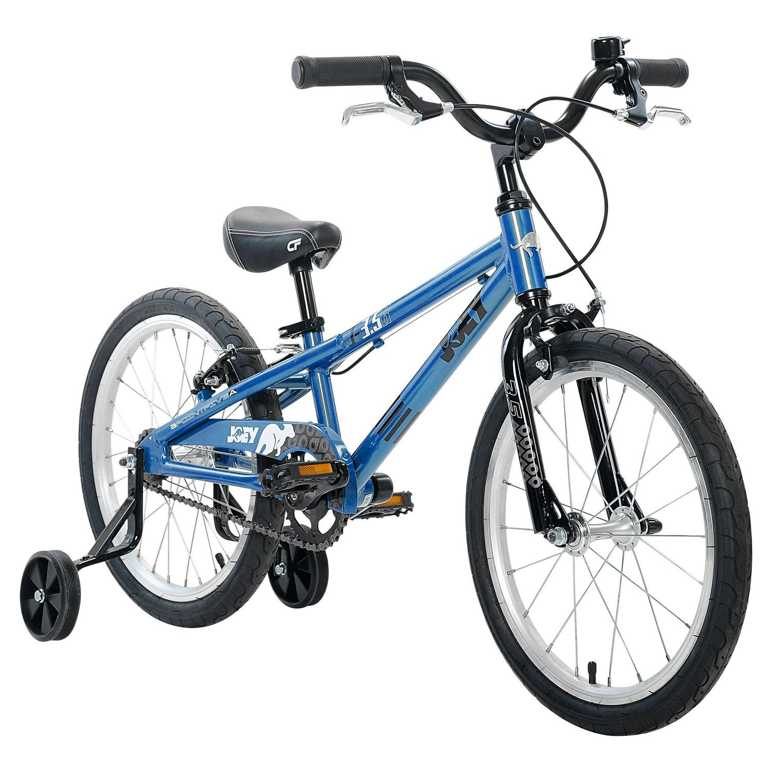 Joey 3.5 Ergonomic Kids Bicycle, For Boys or Girls, Age 3-6, Height 37-47 inches, in Blue - Image 2