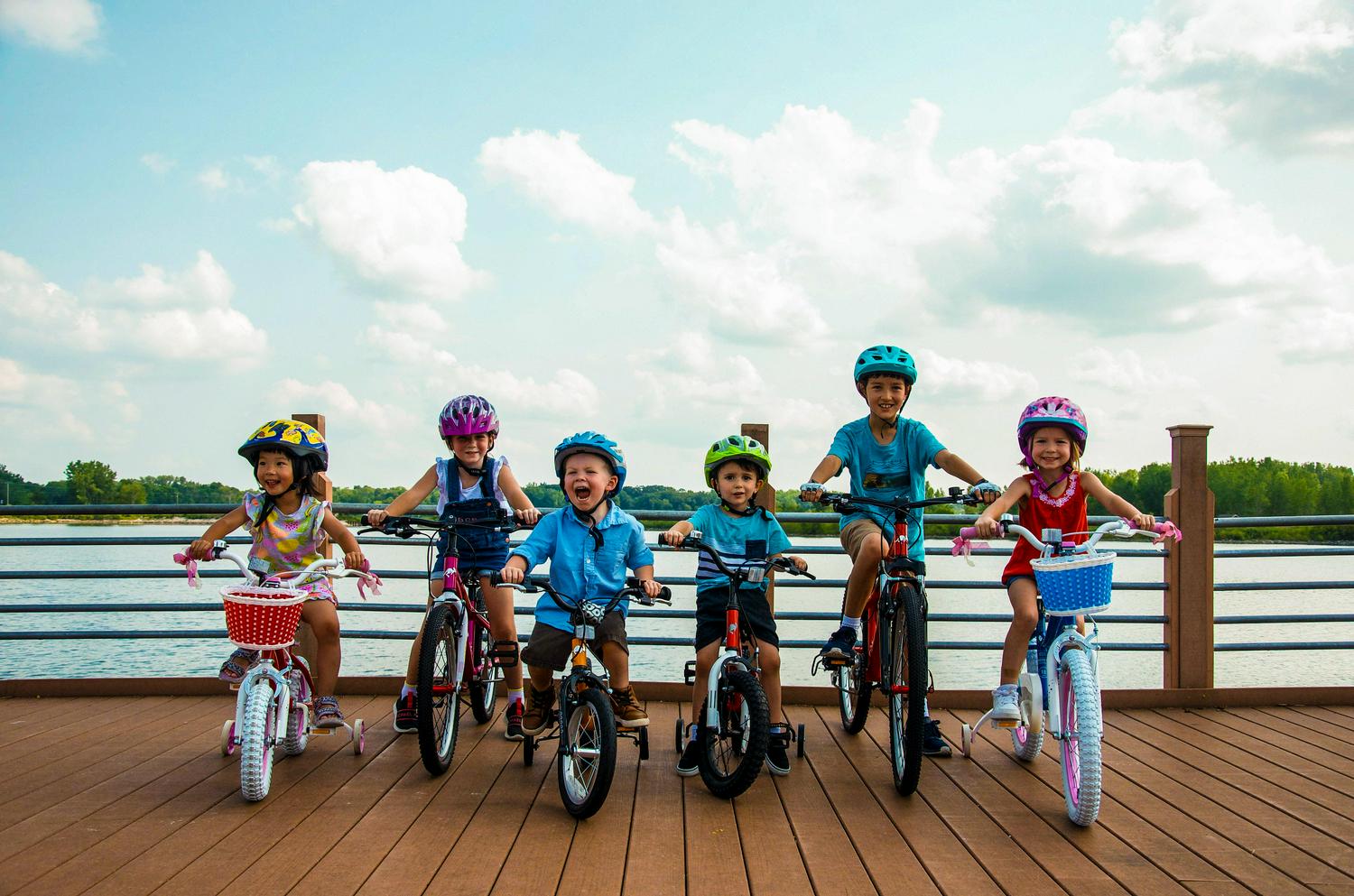 Joey 3.5 Ergonomic Kids Bicycle, For Boys or Girls, Age 3-6, Height 37-47 inches, in Blue - Image 6